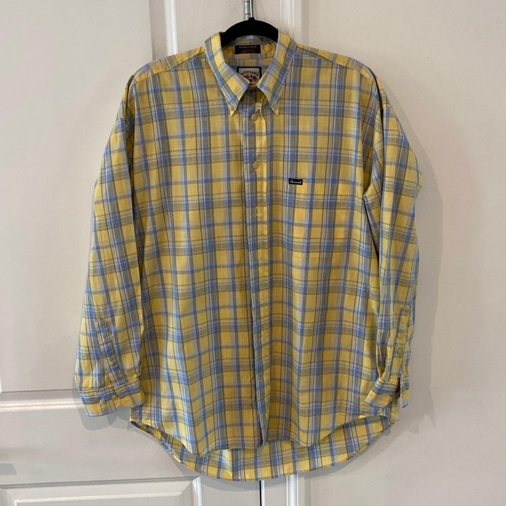 Faconnable Mens XL Down Shirt